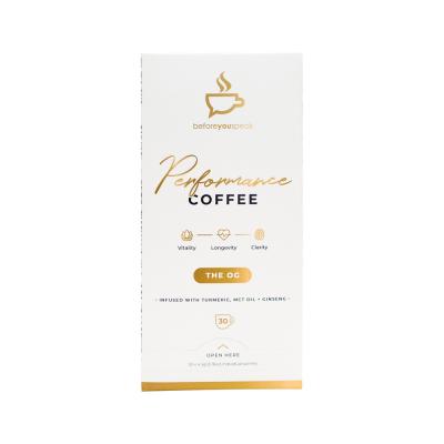 Before You Speak Performance Coffee The OG 4.5g x 30 Pack